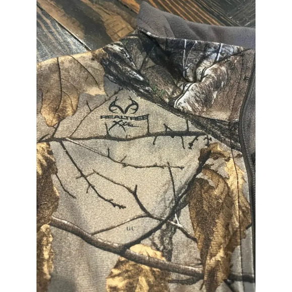 Realtree Camouflage Men's Sweater with Gray Accents - Picture 9 of 15